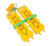 TOYANDONA 2 Tavola Coordinazione Sensoriale Cooperazione Gruppo Allenamento per Sviluppo delle Abilità Motorie per Attività Interattive e Scuola Colore Giallo Adorabile
