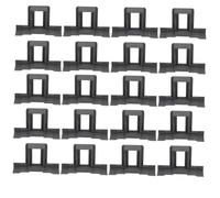 TOYANDONA 20 Pezzi Clip Drenaggio Pannelli per Deflusso e Fissaggio Rapido per Pannelli Fotovoltaici Design Razionale per Installazione Semplice e Durata Prolungata