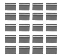 TOYANDONA 20 Pezzi Tappi Fader Mixer 4mm Grigi, Manopole Cursore per Controller Dj, Accessori per Console e Registrazione Audio Professionale