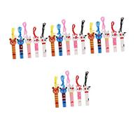 TOYANDONA 20 Pz Fischio Giocattoli Squawker Cartoni Animati Fischietto Per Bambini Giocattoli Puzzle Per Cuccioli Cucciolo Giocattolo Per Bambini Di Legno Modellazione Bambino Premio