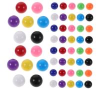TOYANDONA 200 Palline Colorate per Giochi Cinesi e Sfere in Plastica Solide per Educazione Matematica Ordinamento Colori e Apprendimento