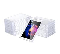 TOYANDONA 20pezzi Custodie Magnetiche Trasparenti Per Carte Collezionabili Custodie Rigide Per Carte Sportive Protezione Da Polvere e Umidità Design Elegante in Acrilico