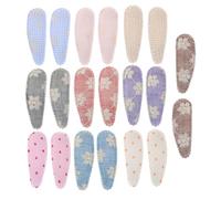 TOYANDONA 20pezzi Fermagli per Capelli Ricamati Mano per Ragazzo Ragazza e Ragazzo Ragazza Piccoli di Accessori Delicati e Leggeri per Capelli Fini per Tutte le Età e Ogni Occasione