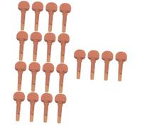 TOYANDONA 20pezzi Piroli Per Accordatura Violino Di Giuggiola Da Resistente e Facile Da Installare Compatibile Con Strumenti Musicali Professionali Accessori Per Violino Di Alta Qualità