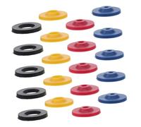 TOYANDONA 24 Pezzi Limitatore di Flusso Guarnizione Sigillante e Mantiene Pressione Stabile Previene Perdite in Silicone per Doccia per Soffioni e Accessori Bagno