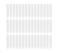 TOYANDONA 240 Etichette per Piante in Plastica Bianco, Resistenti e Riutilizzabili Punta per Inserimento nel Terreno, per Giardinaggio All'aperto e Orto