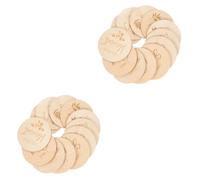 TOYANDONA 24pezzi Dischi Legno Per Segni Di Crescita e Mesi Per Foto e Regali Di Shower