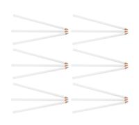 TOYANDONA 25 Matite per Marcare Tessuti Cancellabili Acqua Pennarelli a Gesso Bianco per Cucito e Ricamo Set da 25 Pezzi Punta Fine Ergonomica per Sartoria Quilting e Progetti di Cucito