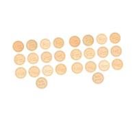 TOYANDONA 26pezzi Dischi Legno Per Crescita Neonatale Carte Mensili Per Registrare Progressi Del Accessori Decorativi Per Foto e Ricordi Speciali