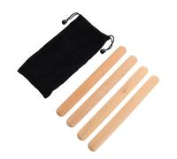 TOYANDONA 2paia Strumenti Musicali Legno Claves Con Borsa Per Ragazzo Ragazza Strumenti Percussione Per Sviluppare Ritmo e La Creatività