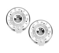 TOYANDONA 2pezzi Accordatore Per Chitarra e Basso Tuner C-c e Toni Strumento Di Pitch Per Musicisti e Insegnanti Di Coro Facile Da Usare e Preciso