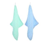 TOYANDONA 2pezzi Asciugamani Burp Assorbenti Per Ragazzo Ragazza Cotone Lavabili e Morbidi Colorati e Panni Multiuso Per Pulizia e Della Sensibile Del Ragazzo Ragazza