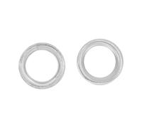 TOYANDONA 2pezzi Copri Pad Per Flauto Ottone Nichelato Accessori Musicali Per Flauti e Leggeri e Resistenti Facili Da Riporre e Trasportare Compatibili Con Strumenti Musicali