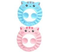 TOYANDONA 2pezzi Cuffia Doccia Per Ragazzo Design Regolabile Proteggi Gli Occhi Del Ragazzo Shampoo Mantenere