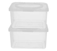 TOYANDONA 2pezzi Dispenser Per Salviette Per Ragazza Contenitore Per Salviette Riutilizzabile Porta Ergonomico Facile Da Aprire Una Mano Adatto Per Bagno Cameretta Cucina e Soggiorno