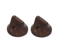 TOYANDONA 2pezzi Ebony Erhu Bridge Accessory for Erhu Instrument and Practical Replacement Parts for Musicians