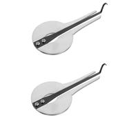 TOYANDONA 2pezzi Jaw Harp Portatile Per Principianti Strumento Musicale Bocca Metallo Facile Da Suonare e Leggero Per Creare Melodie e Ritmi Unici Per Musicisti e Appassionati Di Musica