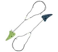 TOYANDONA 2pezzi Mini Ocarina Ceramica Strumento Musicale Portatile Per Ragazzo Ragazza e Insegnanti Di Strumenti Suono e Potente Facile Da Trasportare e Giocare