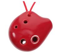 TOYANDONA 2pezzi Ocarine Ceramica Buchi Strumenti Musicali Per Principianti Ocarina c Design Compatto e Per Amanti Della Musica