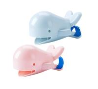 TOYANDONA 2pezzi Prolunga Per Rubinetto in Forma Di Gancio Estensione Accessori Per Rubinetto Acqua Per Cucina Bagno Colore Casuale