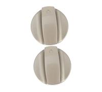 TOYANDONA 2pezzi Regolatore Pulsante di Accensione e Spegnimento in Metallo per Bruciatore Gas Sostituzione Diretta Facile da Installare