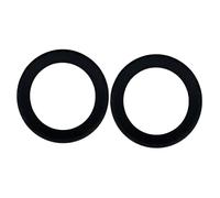 TOYANDONA 2pezzi Silenziatore Silicone Per Saxofono Riduzione Rumore Accessorio Per Strumenti Musicali Compatto e Leggero Per Pratiche Silenziose