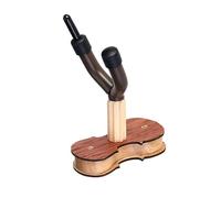 TOYANDONA 2pezzi Supporto Per Violino Da Parete Legno Rosso Compatibile Con Dedo Facile Installazione Per Casa e Stanza Pratica Design Elegante e Protettivo