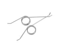 TOYANDONA 2pezzi Torsional Spring for Trash Can Lid Stainless Steel Replacement Parts for Easy Repair Compatible with Various Models Reusable Reliable