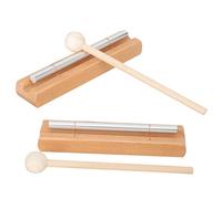 TOYANDONA 2set Per Meditazione e Mindfulness Strumento Per Insegnanti e Chimes Facile Usare Per Yoga e Pratiche Meditazione Per e Attività