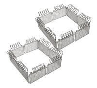 TOYANDONA 2set Recinzione Giocattolo in Miniatura Per Micro Paesaggi Struttura Di Recinzione in Plastica Per Scene Di Guerra Decorazione Da Giardino Per Case Delle Bambole e Fattorie in Mini