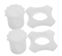 TOYANDONA 2sets Anello Antiscivolo Per Microfono Notturno Glow The-dark Compatibile Con Microfoni Wireless e Ktv Facile Da Installare e Rimuovere Accessorio Pratico Per Bar e Palcoscenici