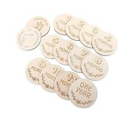 TOYANDONA 2sets Carte Per Registrare Milestones Del Accessori Per Fotografia e Album Commemorativi Della Gravidanza e Del Shower