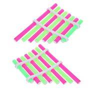 TOYANDONA 2sets Giocattolo Piccolo Flauto Di Pan Autoassemblante Strumento Musicale Creativo Esperimento Scientifico Giocattolo Per Ragazzo Ragazza Hobby Sviluppa Capacità Motorie Percezione