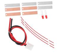 TOYANDONA 2sets Kit Scientifico Per Batterie Di Frutta Esperimenti Fai Da Te Con Patate e Agrumi Elettrico Per Didattica Di Fisica Incluse Luci Led Per Laboratorio