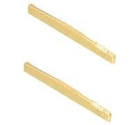 TOYANDONA 2sets Nut Per Chitarra Ottone Accessorio Duraturo Per Ponte Migliora La Qualità Del Suono e Sostenibilità Delle Corde Compatibile Con La Maggior Delle Chitarre