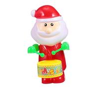 TOYANDONA 3 Giocattoli Natale Carica Manuale Santa Claus Musicali e Divertenti Natale Colore Casuale Colore Casuale