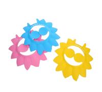 TOYANDONA 3 Pezzi bagno per cuffia da doccia shampoo berretto da posto a sedere Piscina sicurezza cappello da bagno shampoo a cuffia shower cap cuffia da bagno