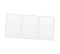 TOYANDONA 3 pezzi Custodia Protettiva Trasparente per Cover Plastica Alta Trasparenza Protezione Antiurto e Anti-graffio Compatibile con Zippo Butano Facile Installazione e Fissaggio Sicuro