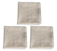 TOYANDONA 3 Pezzi Garza da Cucina in Cotone 95X95 CM Panno Filtrante Multifunzione Riutilizzabile per Yogurt Latte di Mandorle e Ricotta Accessori Cucina per Filtraggio Alimenti