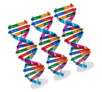 TOYANDONA 3 Pezzi genetico modelli di geni umani giocattolo di montaggio per molecolare scientifico componenti modelli scientifici del DNA kit DNA addominali