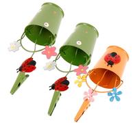 TOYANDONA 3 Pezzi Porta Numero Tavolo Decorativi Forma di Fiore Clip Porta Memo e Foto Supporti Multifunzione per Matrimonio Ufficio e Feste Stile Casual Colori Classici