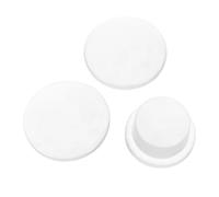 TOYANDONA 3 Pezzi Protezione Trasparente Silicone Cilindrica Porta Maniglia in della e Resistente Graffi, Design Quasi Invisibile per Spazi Abitativi e Bagno