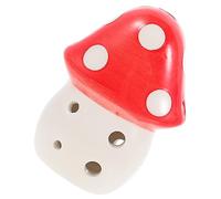 TOYANDONA 3 Pz ocarina strumento musicale bambini mini funghi strumento Strumento giocattolo giocattoli per bambini giocattolo per ocarine ceramica rosso