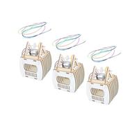TOYANDONA 3 Set Cavo Turistico in Legno per Kit DIY Scientifico Educativo per Apprendimento Steam Resistente e Sviluppo Creatività