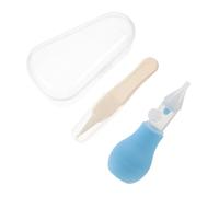 TOYANDONA 3 Set Ciotola Di Aspirazione Del Bambino Naso Da Bambino Ventose Per Neonati Pulisci Naso Per Neonato Piatti a Ventosa Per Neonati Blue Tpe