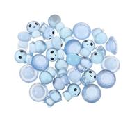 TOYANDONA 30 Miniature Aliene Luminescenti in Resina Statue Forma Extraterrestri per Decorazioni Notturne Accessori Diy per Fatati Scrivania e Casa