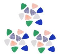 TOYANDONA 30pezzi Plettro Feltro Colorato Per Chitarra e Ukulele Suono Morbido e Autentico Comfort Assicurato Per Musicisti