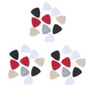 TOYANDONA 30pezzi Plettro Feltro Per Ukulele Da Comodo e Antiscivolo Suono Morbido e Autentico Per Chitarra e Strumenti Bassa Tensione