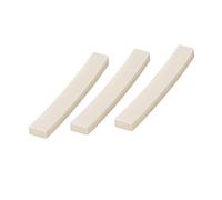TOYANDONA 3pezzi Adjustable Guitar String Nut Natural Bone Replacement for Electric Guitar Easy to Install Durable and Lightweight Accessory for Improved Sound Quality