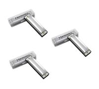 TOYANDONA 3pezzi Armonica Diatonica Inossidabile Per e Jazz Strumento Musicale Professionale Con Suono Ricco e Mellow Ottima Per Folk e Rock